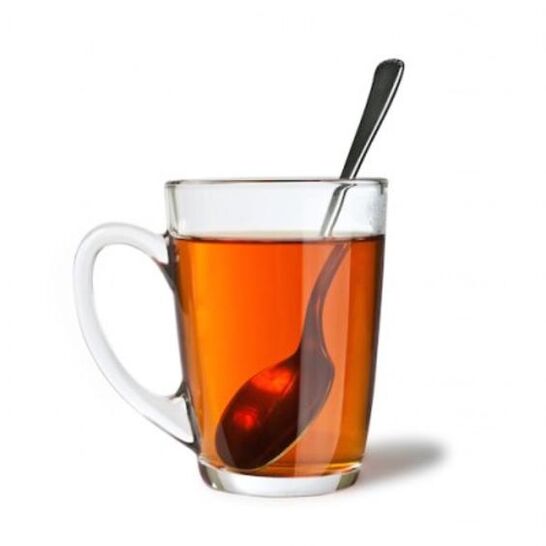 Un vaso de té